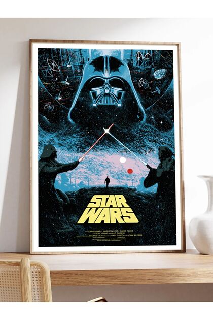 Kağıt Poster Star Wars Kuşe Kalın (30X42 CM)