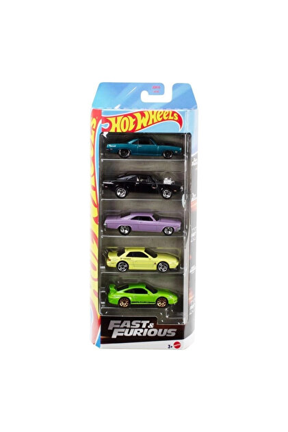 HOT WHEELS fast and furious premium set mazda bnr32 nissan impala