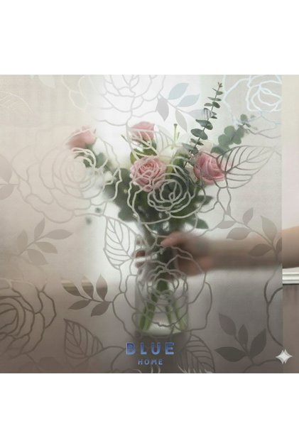 Deco Linn Self-Adhesive Frosted Glass Film / Width: 45 cm X 2 m No: 50