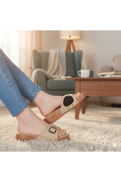 Orthopedic Hallux and Heel Spur Slippers Bone Protrusion Slippers