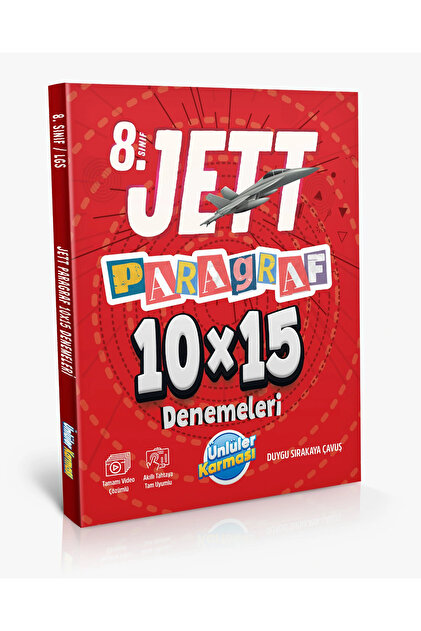 Ünlüler Karması 8. JETT PARAGRAF 10X15 DENEME - Fiyatı, Yorumları