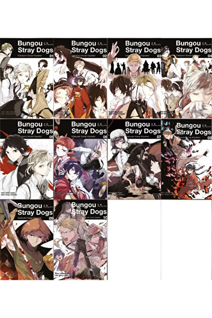 Gerekli Şeyler Yayıncılık Bungou Stray Dogs 1-2-3-4-5-6-7-8-9-10