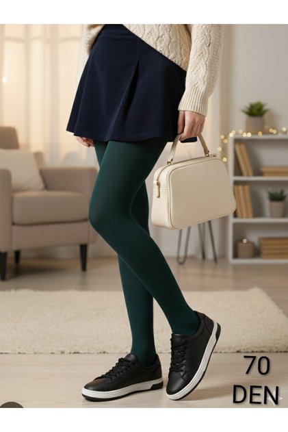 Mikro 70 Kadın Külotlu Çorap Mikrofiber Esnek Yumuşak