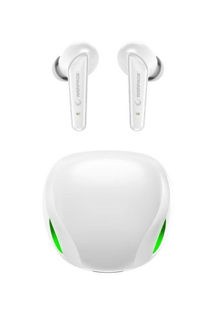 RM-TWS01G Viper TWS Bluetooth Mikrofonlu Kulak İçi Oyuncu Kulaklığı Beyaz