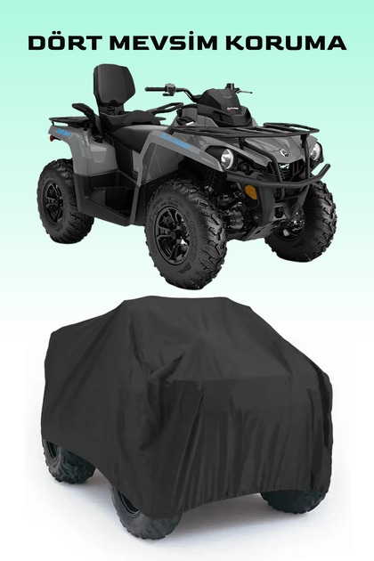 Can-Am L Max DPS 450 ATV WATERPROOF BRAND - BLACK