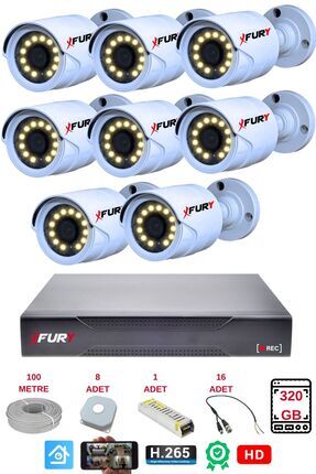 NO NAME 8 Kanal Hybrid Dvr Kayıt Cihazı Xmeye H265+ - Fiyatı