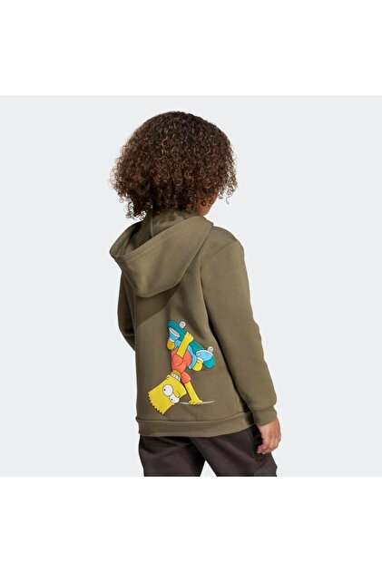 adidas The Simpsons Çocuk Yeşil Ceket (JL9198) - Fiyatı, Yorumları