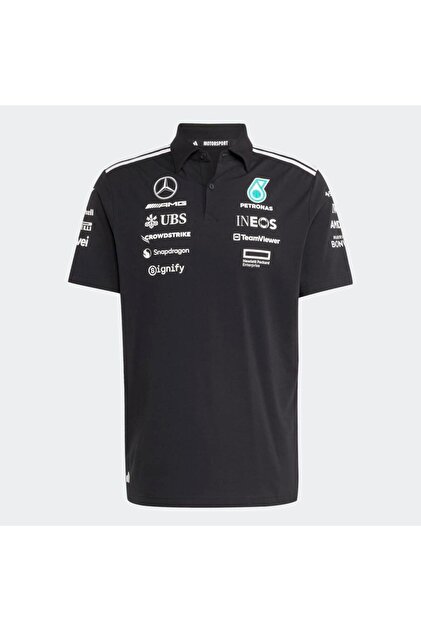 adidas Mercedes Amg Petronas Formula One Team Erkek Siyah Polo