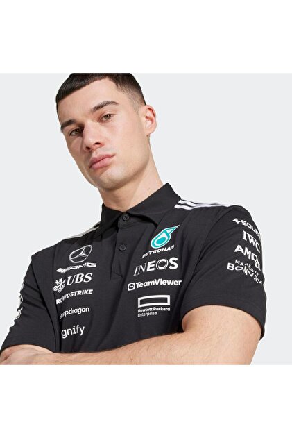 adidas Mercedes Amg Petronas Formula One Team Erkek Siyah Polo