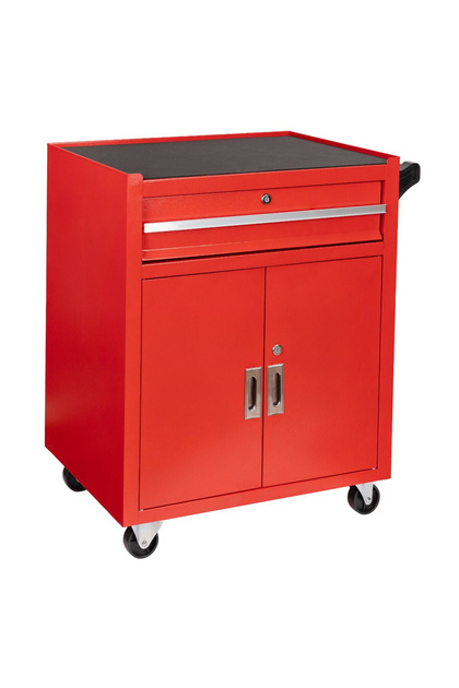DULAP METALIC NEECHIPAT PENTRU SCULE, ROSU, ROTI SI MANER – PREMIUM, 73 X 63 X 40 CM INVENTO