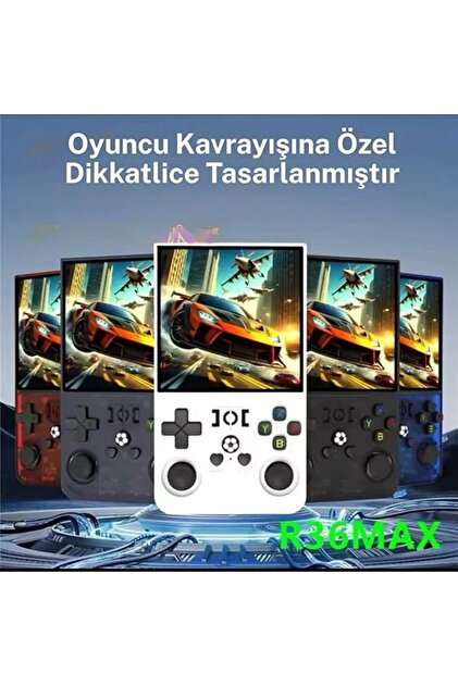 Genel Markalar R36 Max Retro Modern Oyun Konsolu Akos Işletim