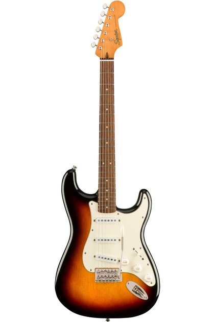 Squier Classic Vibe 60S Stratocaster 3-Color Sunburst - Indian Laurel Electric Guitar