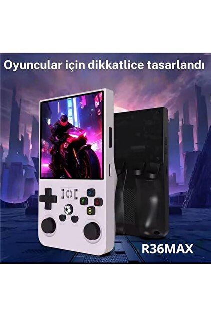 Genel Markalar R36 Max Retro Modern Oyun Konsolu Akos Işletim