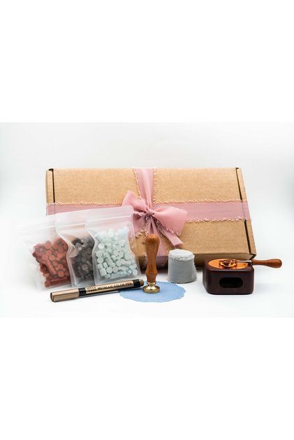Set cadou „Big Smile” – Kit de turnare a sigiliilor de ceară, Set de ceară creativă