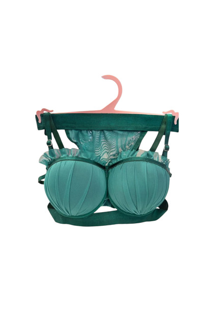 Oyster Model Supported Underwire Bra Set