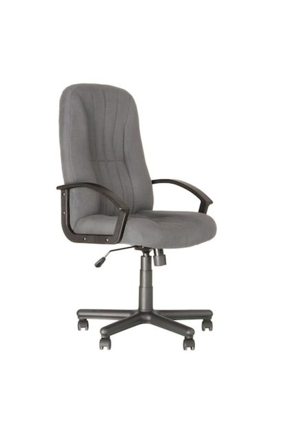 Scaun executiv EROS, material textil Zesta gri