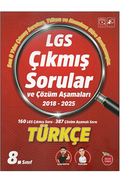Newton Yayınları NEWTON 8. Sınıf Çıkmış Sorular Türkçe (2018-2025