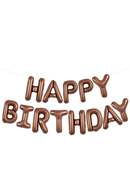 Happy Birthday Balloon All Colors Giant Size 30cm Letters