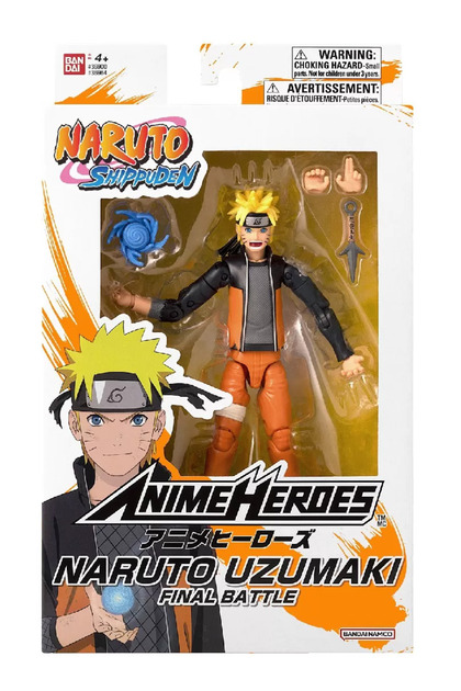 Figurină Bandai Naruto Uzumaki Bătălia Finală 16,5 cm