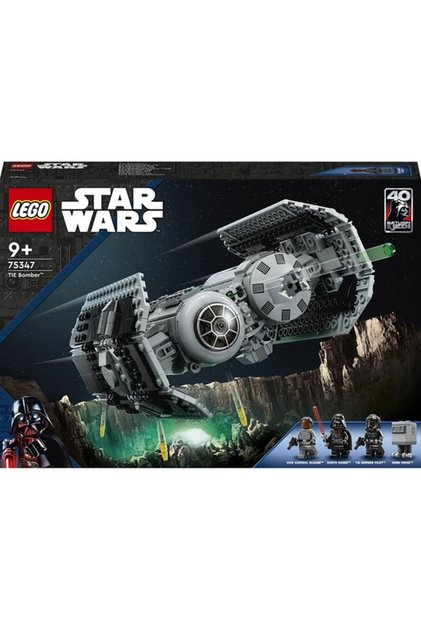 Star Wars Tie Bomber 75347 - Σετ Παιχνιδιών Κατασκευής για Παιδιά 9 Ετών και Άνω (625 ΤΕΜΑΧΙΑ)