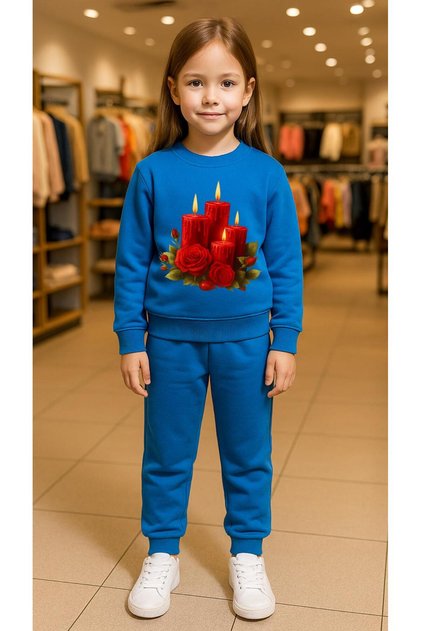 Children's Suit Sweatshirt Mum Printed Girls Boys Crew Neck3 4-5-6-7-8-9-10-11-12Years