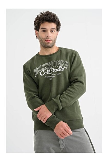 Jack & Jones Jjmakoto Erkek Sweatshirt 12278601 - Fiyatı, Yorumları