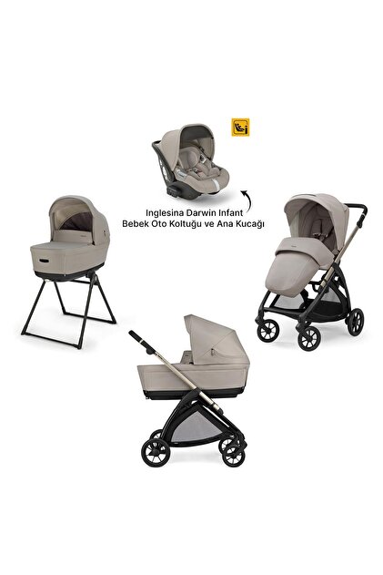 Inglesina Electa+ Bebek Arabası Darwin Infant 4'lü Sistem - Fiyatı