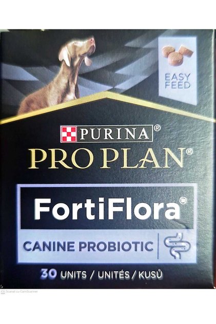 Хранителна добавка за кучета Pro Plan FortiFlora Probiotic 30 таблетки