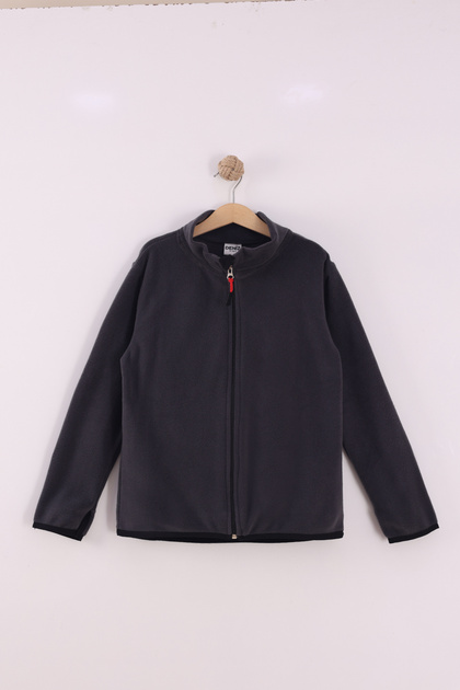 Children's Unisex Fleece Jacket with Snap Fasteners