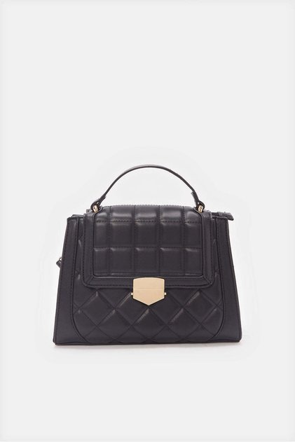 Women Black Embellished Day Bag