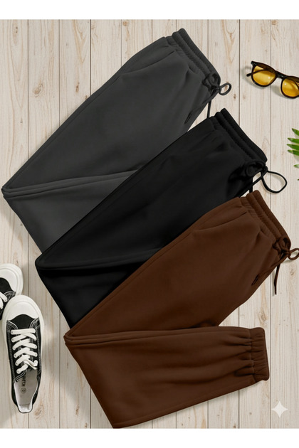 3-Piece Advantage Pack Rubber Leggings Sweatpants