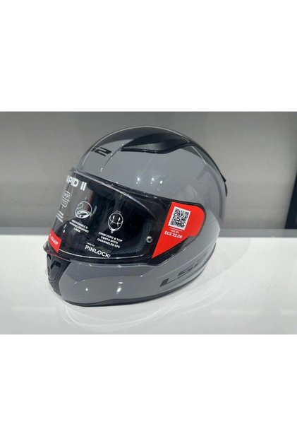 Rapıd 2 Tam Kask Nardo Gri Full Face ECR 22.06 Kanunlara Uygun