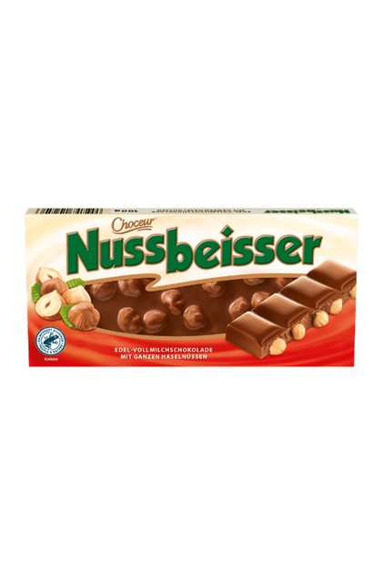 Ciocolată cu lapte cu nuci Nussbeisser 100 g