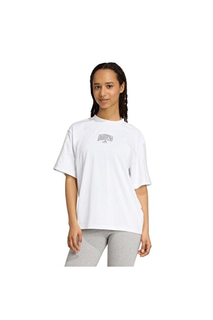 adidas W CAMO T 2 JV8537 Beyaz Tişört - Fiyatı, Yorumları