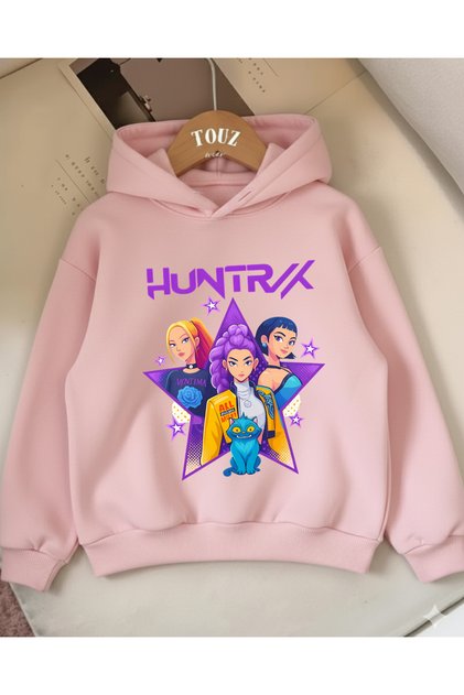 Young KPop Demon Hunters 3-Ply Thick Sweet Hoodie