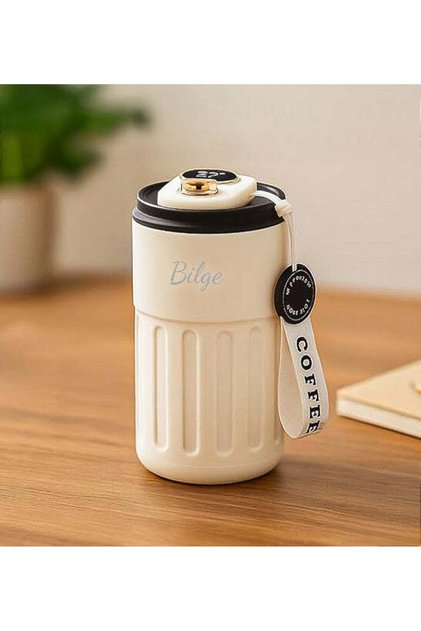 400ml Coffee Grade White Thermos
