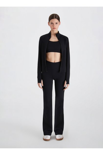 Slim Fit Siyah Kadın Ceket BB24W203W004