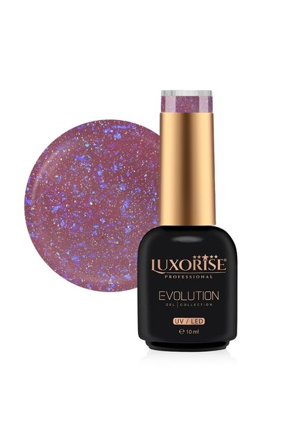 Oja semipermanentă Evolution, Fairy Glow - Mystic Berry 10ml
