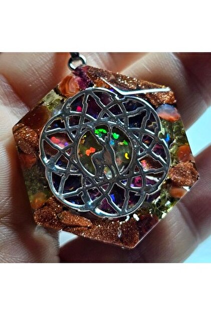 Singincraft 7 Chakras - Seven Chakras - Torus Orgonite Steel Chain