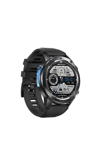 Stratos 2 Ultra смарт часовник 1.43" AMOLED, GPS двубандов, 10ATM, 500 mAh, 170+ спортни функции, HR SpO₂