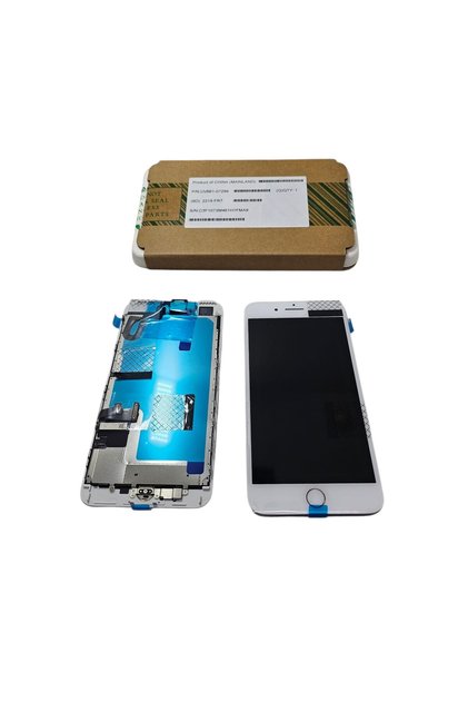 iPhone 7 Plus Lcd Ekran % 100 Apple Servis Ürünü Beyaz Ön Kamera Home Tuş Dahil