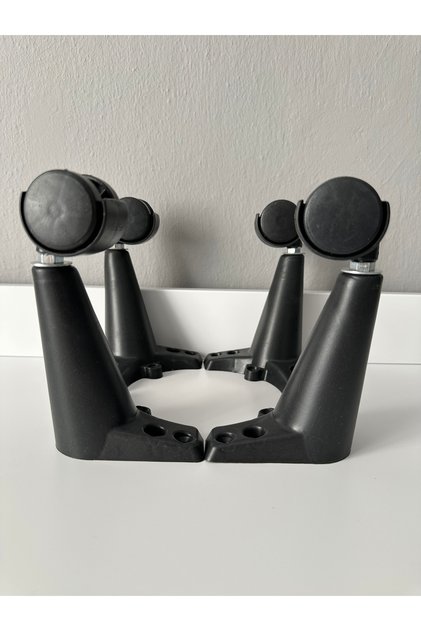 Wheeled Coffee Table Leg Smart Coffee Table Leg, Magic Coffee Table Leg Black 4 Pieces 360 Degree 16 cm