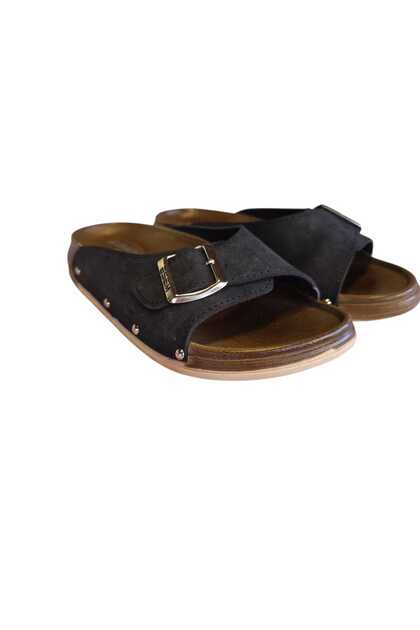 Zenne Single Buckle Women's Slippers