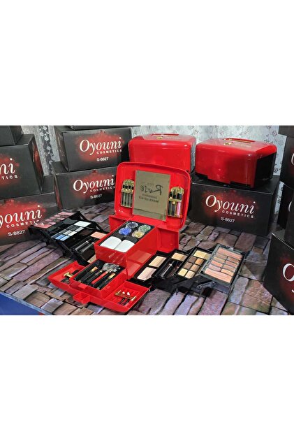 Oyouni Makyaj Makyaj Seti – Kırmızı Makyaj Çantası - Fiyatı, Yorumları