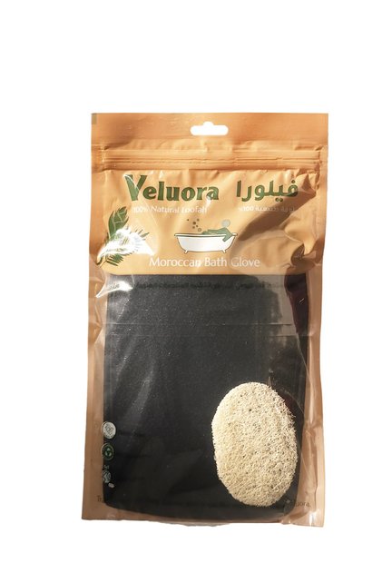 Moroccan Bath Glove + Free Makeup Remover Exfoliating Pad