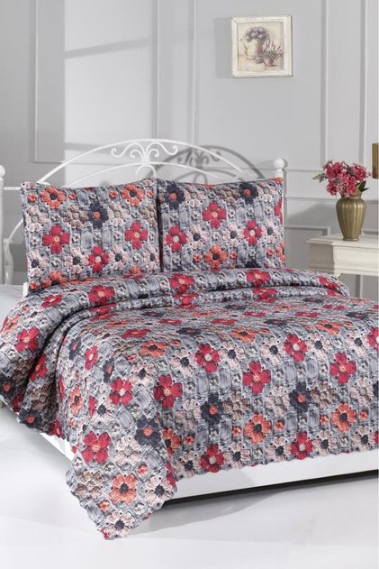 Eloria Ultrasonic Quilted 5D Printed Double Pique Set