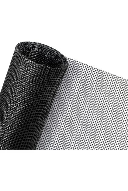 Fiberglass Insects Mesh Screens Window Mosquito Nets (2 METER, BLACK)