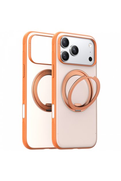Θήκη MagSafe συμβατή με iPhone 17 Pro, Torras, Ostand R Fitness, Πορτοκαλί