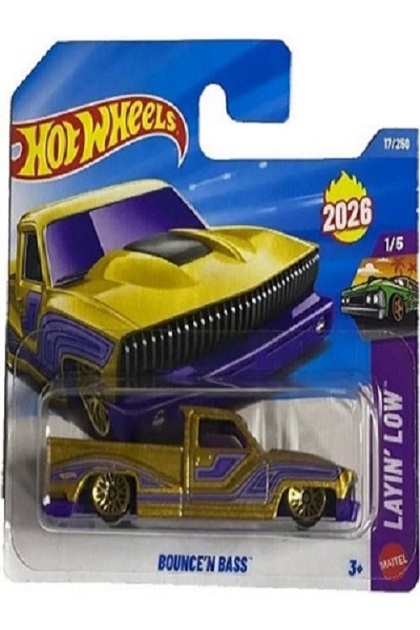 HOT WHEELS BOUNCE BASS 2026 JJH32 - LAYIN' LOW - Fiyatı, Yorumları