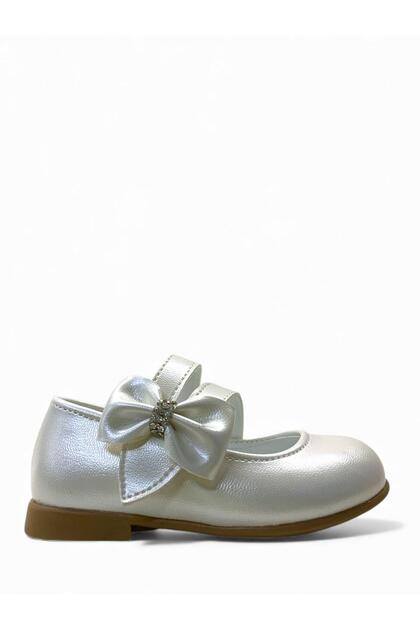 2226 Orthopedic Baby Girl Cream Ballerinas